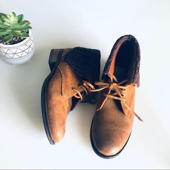 Sbicca 'Marymoor' Women's SZ 7 Ankle Boot Vintage Collection Fold Over Sweater - Picture 8 of 8